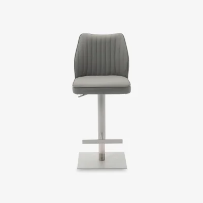 Furniture Village Fumo Faux Leather Swivel Bar Stool