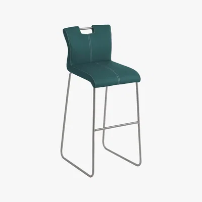 Furniture Village Ideas Handle-back Bar Stool with Standard Base