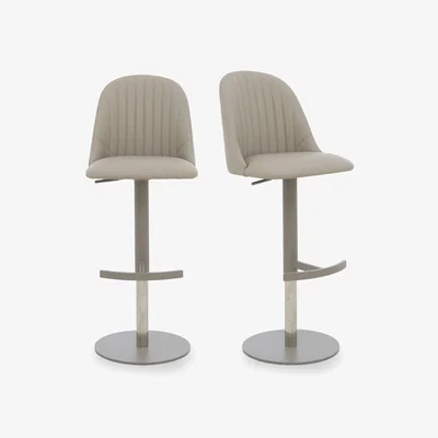 Furniture Village Ivy Pair of Swivel Bar Stools
