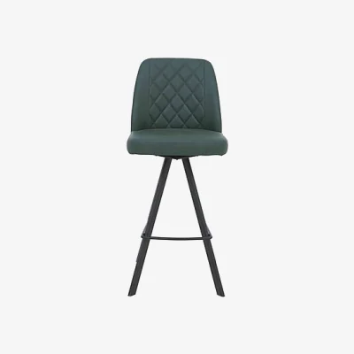 Furniture Village Mars Faux Leather Swivel Bar Stool
