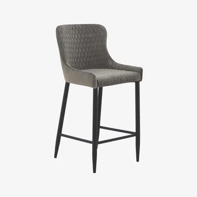 Furniture Village Sapporo Bar Table and 4 Bar Stools - Blue
