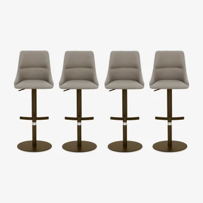 Furniture Village Camino Set of 4 Swivel Bar Stools