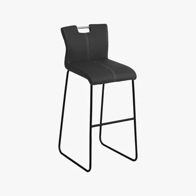 Furniture Village Ideas Handle-back Bar Stool with Standard Base