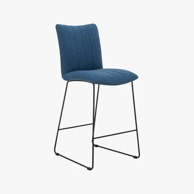 Furniture Village Ace Bar Stool - Blue