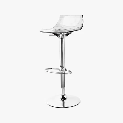 Furniture Village Calligaris Ice Bar Stool - Clear