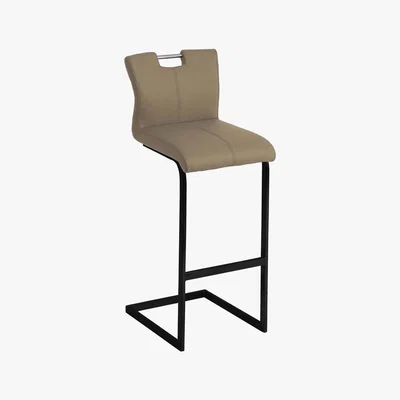 Furniture Village Ideas Handle-back Bar Stool with Cantilever Base
