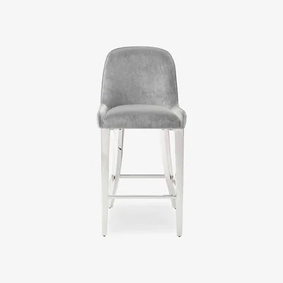 Furniture Village Gabana Velvet Bar Stool