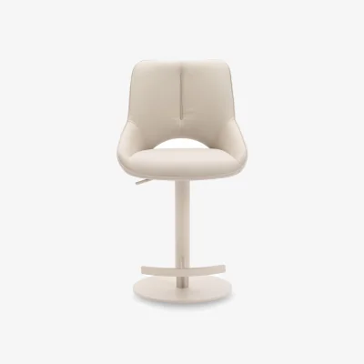 Furniture Village Tino Faux Leather Swivel Bar Stool