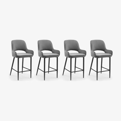 Furniture Village Basque Set of 4 Bar Stools