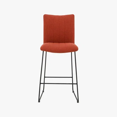 Furniture Village Ace Bar Stool - Orange