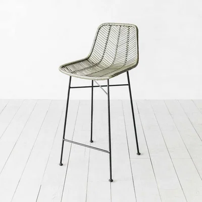 Graham & Green Oslo Olive Green Barstool