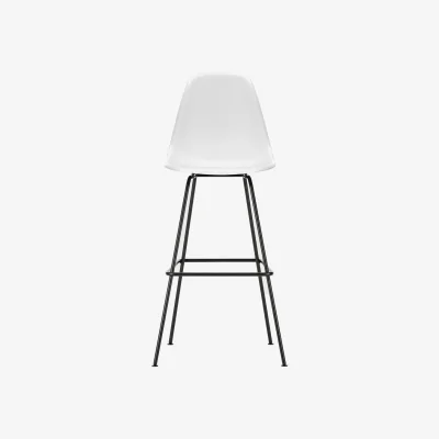 Heal's Heal's Eames Plastic Stool High RE Cotton White
