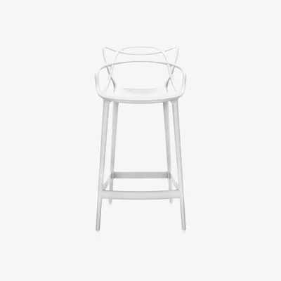 Heal's Kartell Masters Stool Medium Green Sage - Heal's UK Furniture