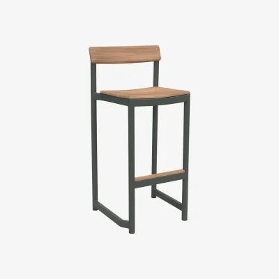 Heal's Pelagus Bar stool Hunter Green