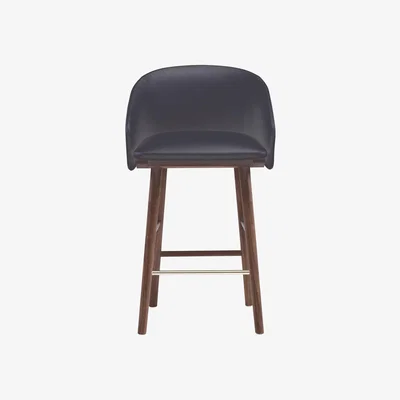 Heal's De La Espada Saia Bar Stool Danish Oiled Walnut - Heal's UK Furniture