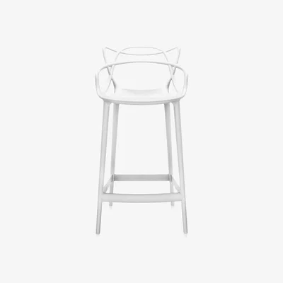 Heal's Kartell Masters Stool Medium Grey - Heal's UK Furniture