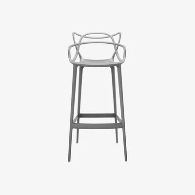 Heal's Kartell Masters Stool Large Grey - Heal's UK Furniture
