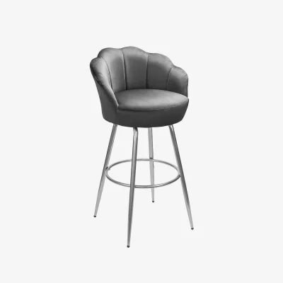 Homebase Sophia Bar Stool - Grey