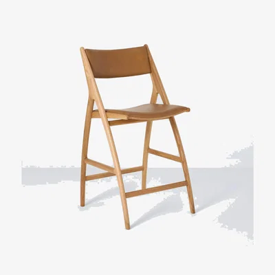 John Lewis John Lewis X-Ray Bar Chair, Oiled Oak