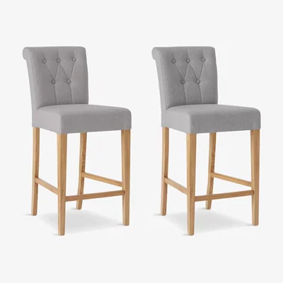 John Lewis John Lewis ANYDAY Margo Bar Chairs, Set of 2