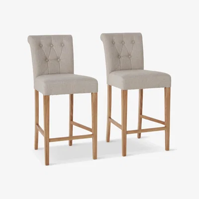 John Lewis John Lewis ANYDAY Margo Bar Chairs, Set of 2