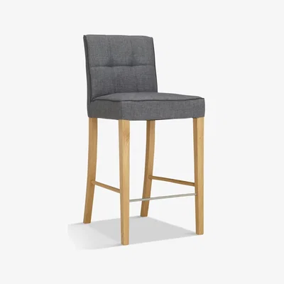 John Lewis John Lewis & Partners Simone Bar Chair, Grey