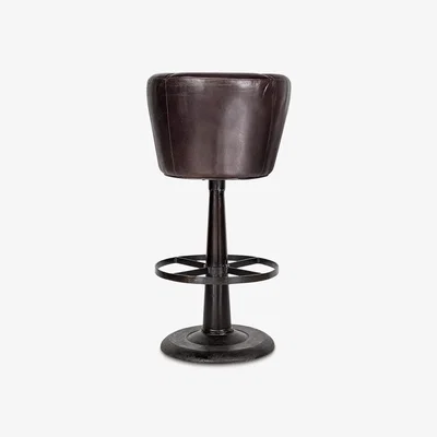John Lewis Nkuku Deshan Leather Bar Stool