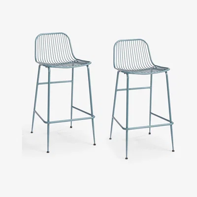 John Lewis John Lewis ANYDAY Metal Bar Stools, Set of 2