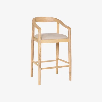 John Lewis nkuku Anbu Counter Chair, Natural