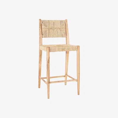 John Lewis nkuku Lohanda Counter Chair, Natural