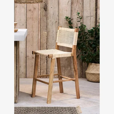John Lewis Nkuku Madrisana Bar Stool, Natural
