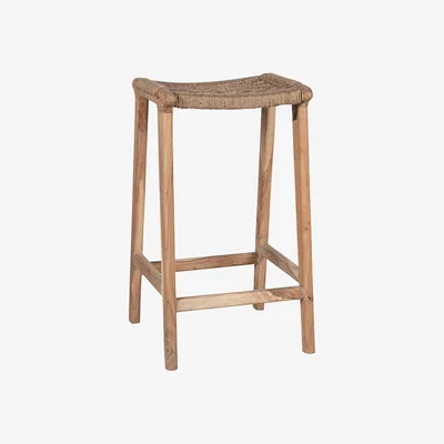John Lewis nkuku Vinay Counter Chair, Natural