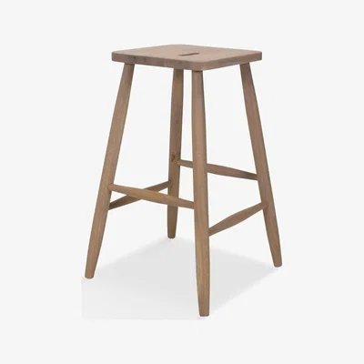 John Lewis Croft Collection Kyla Bar Stool, Light Oak, FSC-Certified
