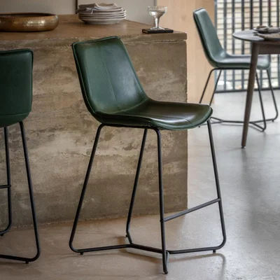 Knees Hawking Stool - Green (Set of 2)