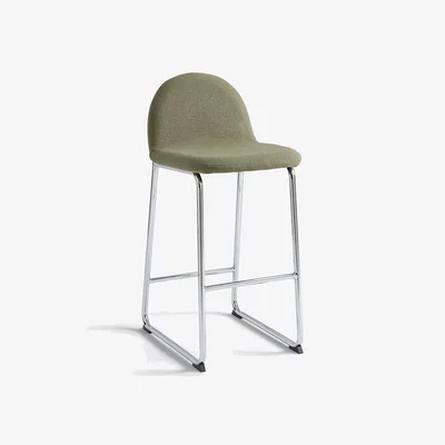 La Redoute Marsso Bar Chair with Chrome Legs