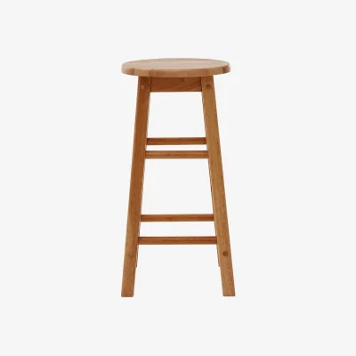 La Redoute Bar Stool in Tropical Hevea Wood