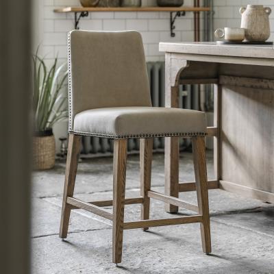 La Redoute Collins Classic Linen Bar Stool (Set of 2)