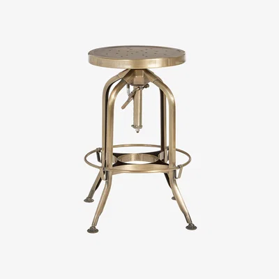 La Redoute Steel Adjustable Bar Stool