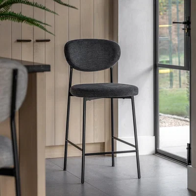La Redoute Orvin Oval Bar Stools (Set of 2)