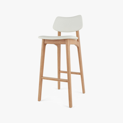 Made.com Jacob Barstool, Alabaster and Ash