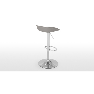 Made.com Set of 2 Kudo Adjustable Barstools, Grey