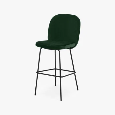 Made.com Safia Barstool, Pine Green