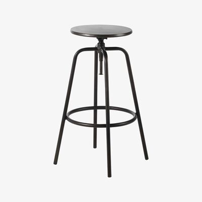 Maisons du Monde Bar stool in black metal