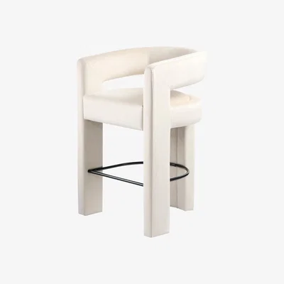 My Furniture Santini Counter Stool  - Chalk