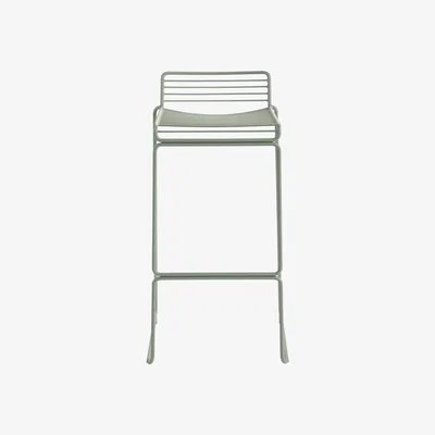 Made in Design Hee Bar stool - H 75 cm - Metal by Hay Green