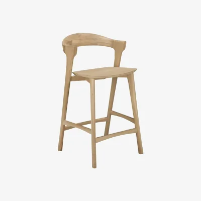 Made in Design Bok Bar chair natural wood / H 66 cm - Ethnicraft