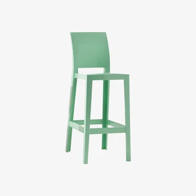 Made in Design One more please Bar chair - H 75cm - Plastic by Kartell Green