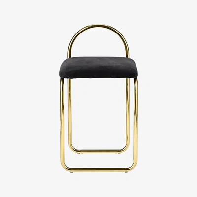 Made in Design Angui Padded chair - / Velvet by AYTM Black/Gold