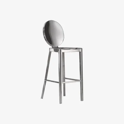 Made in Design Kong Bar chair - H 76 by Emeco Metal