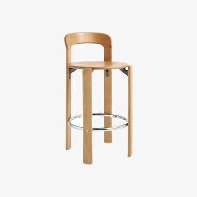 Nordic Nest HAY Rey bar stool low 65 cm Golden